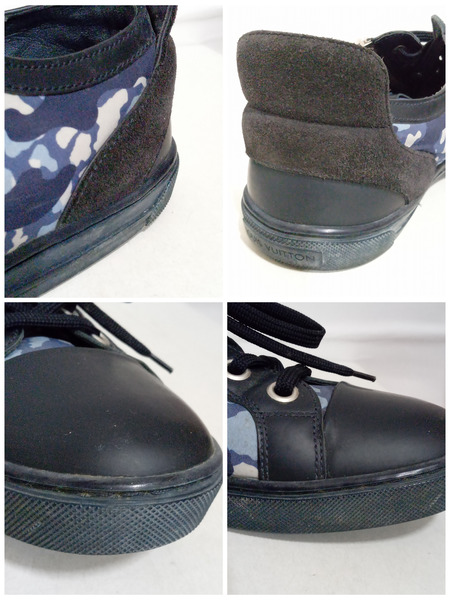 LOUIS VUITTON/カモフラ/ジップ/スニーカー