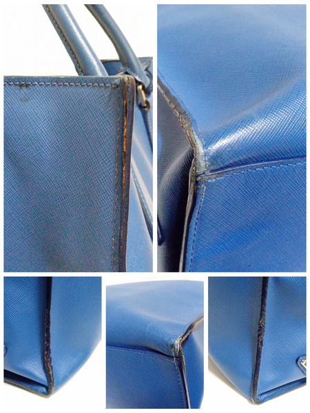 PRADA/三角プレート/トートバッグ