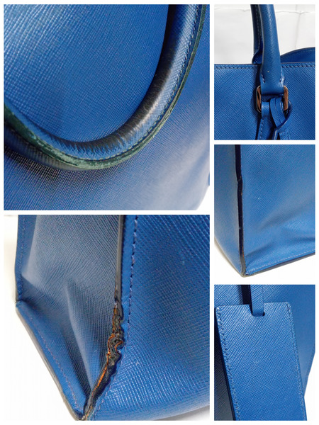 PRADA/三角プレート/トートバッグ