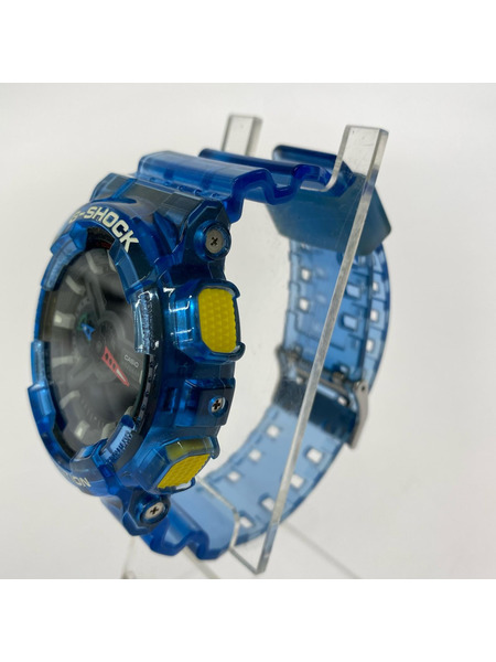 CASIO G-SHOCK デジアナ JOYTOPIA GA-110JT スケルトン 青