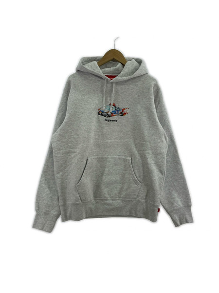 Supreme パーカー 19AW Cop Car Hooded Sweatshirt M