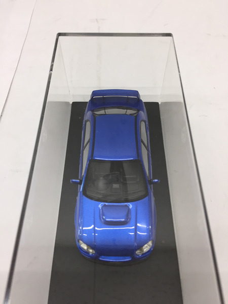 スバル インプレッサ STI 1/43 ミニカー S203 青