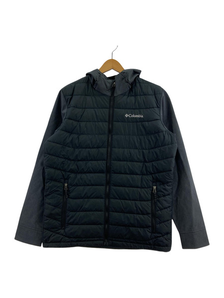 Columbia oyanta trail hooded jacket キルティングジャケット BLK