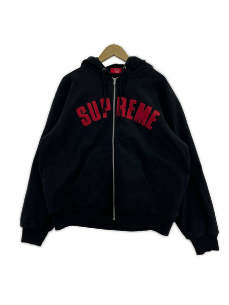 Supreme パーカー（ジップアップ） Arc Thermal Zip Up BLK (M)