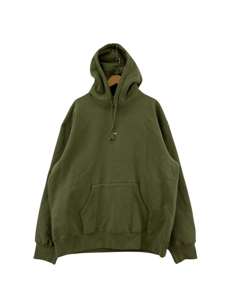 Supreme 22AW Underline Hooded Sweatshirt OLV (XL)[値下]