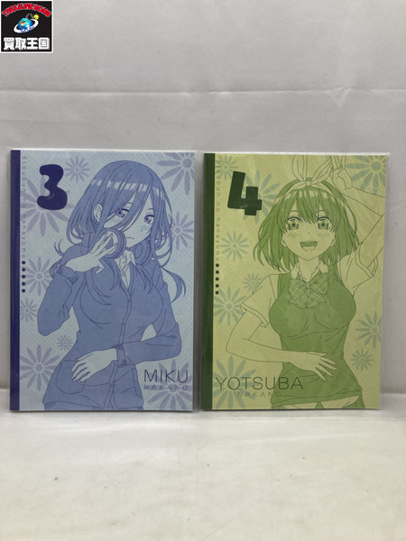 五等分の花嫁展 ノート 5枚SET[値下]