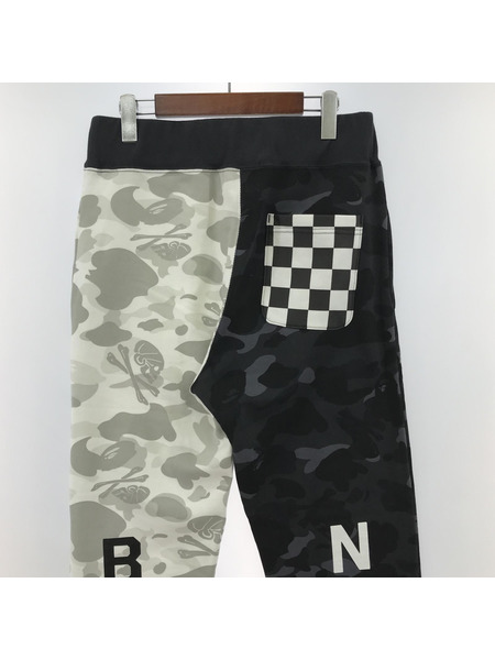 A BATHING APE × NEIGHBORHOOD シャーク スウェットパンツ 001PTEZ31920X[値下]
