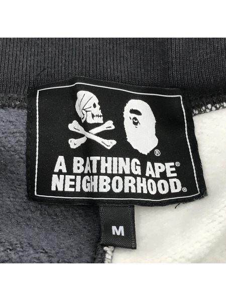 A BATHING APE × NEIGHBORHOOD シャーク スウェットパンツ 001PTEZ31920X[値下]