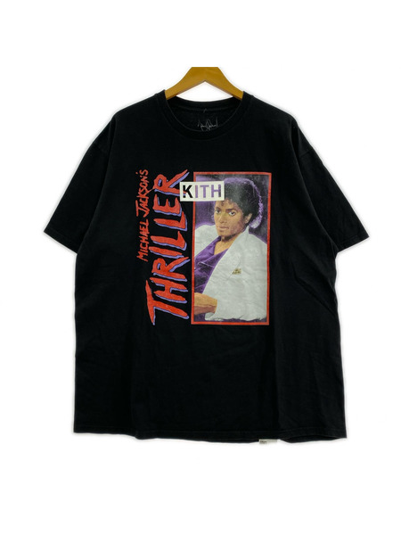 KITH VINTAGE MICHAEL JACKSON 2025 プリントTee 2XL 黒