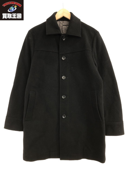 Magine WOOL MELTON SINGLE COAT 46 黒 1834-55[値下]