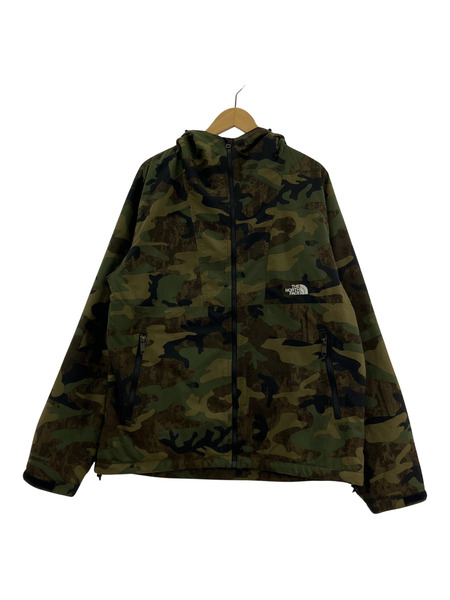 THE NORTH FACE NOVELTY COMPACT NOMAD JACKET　TNFカモ(XL)[値下]