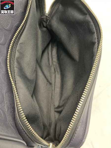 COACH コーチ 71992 ハドソン バックパック シグネチャー クロスグレイン レザー ネイビー グレー リュック