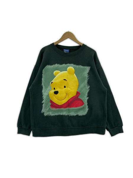 OLD・VINTAGE スウェット・トレーナー クマノプーサン カーキ(M)
