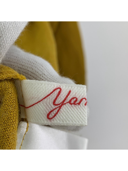 長袖ワンピース YARRA リネンワンピース マスタード YR-75-053