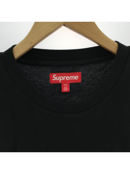 Supreme 25SS Capital S/S Top Black キャピタルロゴカットソー XXL 黒