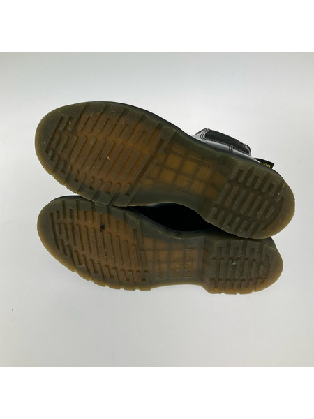 Dr.Martens エナメル チェルシーブーツ 2976 黒 (UK7)