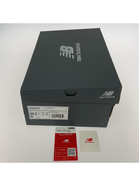 NEW BALANCE スニーカー 9060 Triple Black 26.5cm