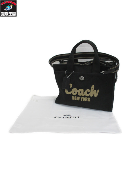 トートバッグ カーゴ トート 黒 CP158