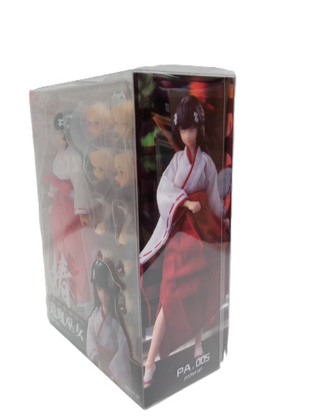メーカー 美少女その他 pocket artシリーズ PA005 退魔巫女 ツバキ 1/12