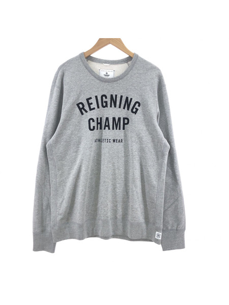 REIGNING CHAMP/アーチロゴスウェット[値下]