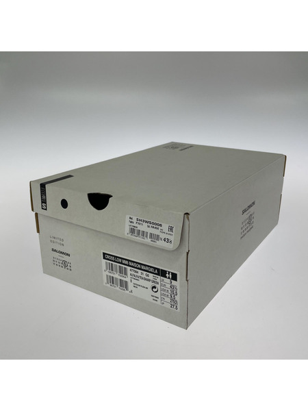 SALOMON スニーカー MM6/24AWCROSS LOWスニーカー/27.5cm/477084[値下]
