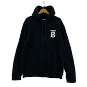 BURBERRY TBロゴPOパーカー L ブラック 8024604