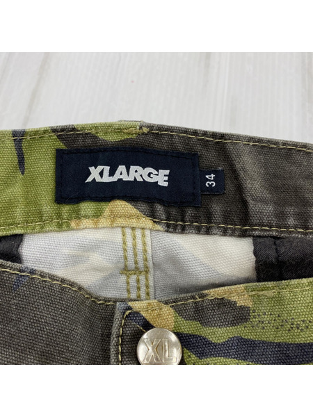 XLARGE カモ柄 カーゴパンツ