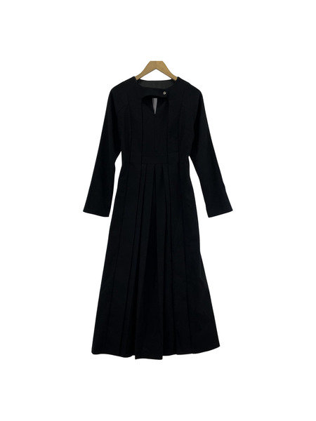 AMERI BELTED TUCK PLEATS DRESS[値下]