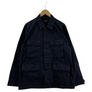 Engineered Garments M43 Shirt Jacket Cotton Ripstop S ネイビー