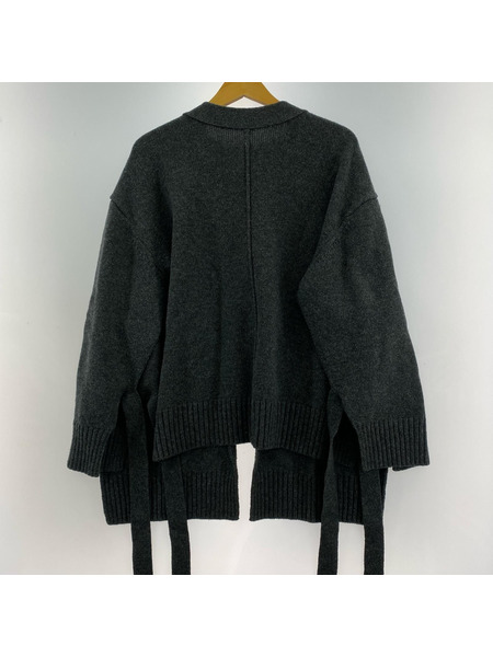 LE CIEL BLEU ニット・セーター Tape Detail Knit グレー