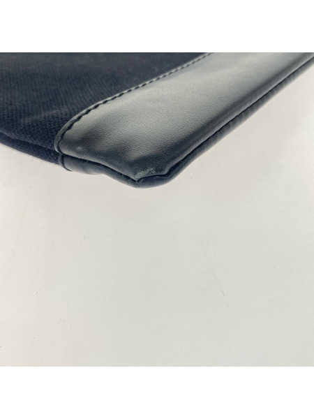 ソノ他バッグ BALENCIAGA ネイビークリップM
