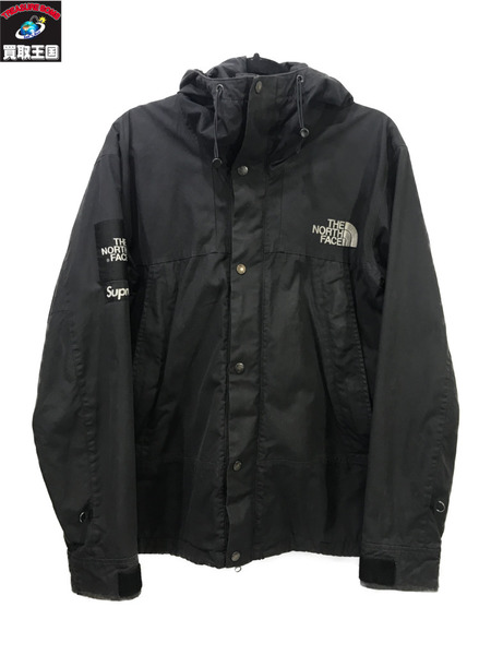 Supreme×THE NORTH FACE 10aw Waxed Cotton Parka sizeL/黒/シュプリーム×ザノースフェイス/ジャケット