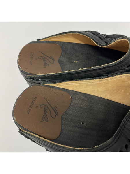 Needles シューズ TROENTORP フリンジ サボサンダル[値下]