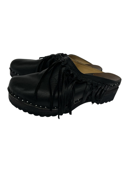 Needles シューズ TROENTORP フリンジ サボサンダル[値下]