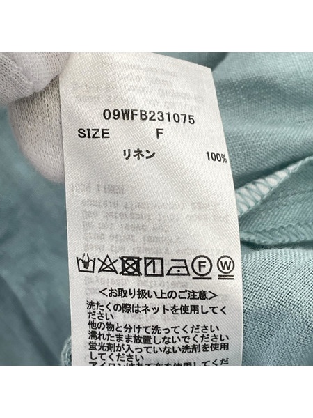 Mila Owen 長袖シャツ リネンシャツ