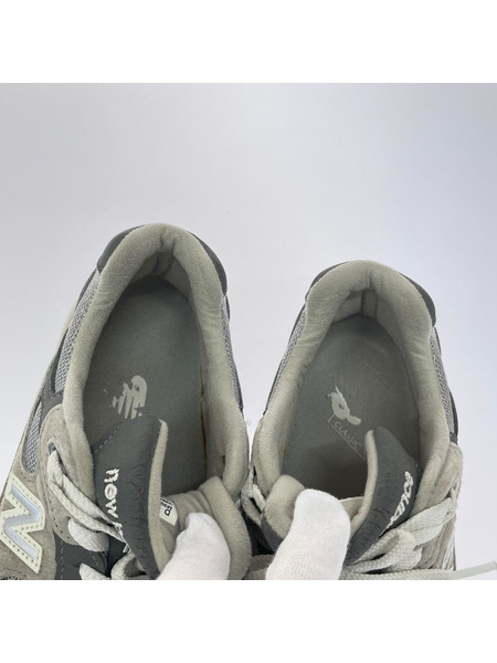 NEW BALANCE スニーカー M992GR (23.5cm) グレー