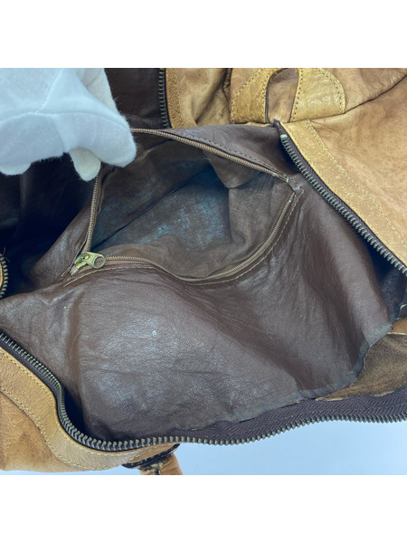 OLD・VINTAGE ソノ他バッグ レザーボストンバッグ BWN