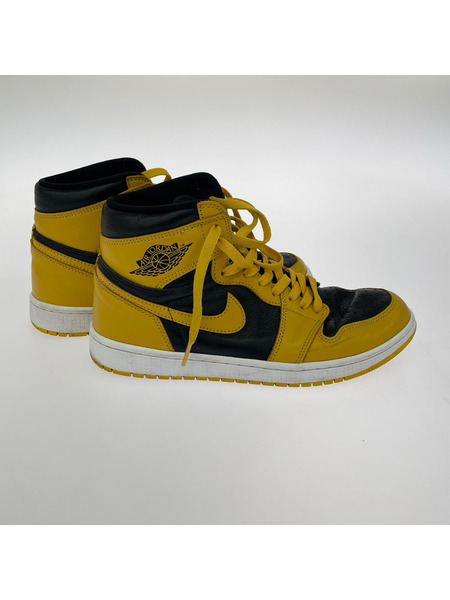 NIKE スニーカー AIR JORDAN 1 RETRO HIGH OG 黄 27.5㎝