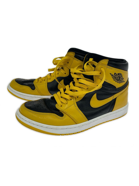 NIKE スニーカー AIR JORDAN 1 RETRO HIGH OG 黄 27.5㎝