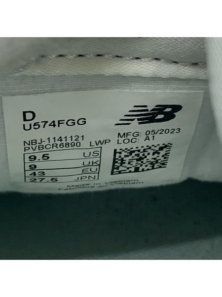 NEW BALANCE スニーカー U574FGG 27.5