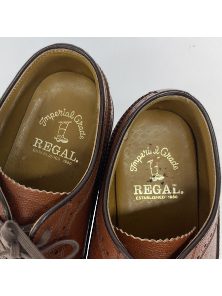 REGAL ウイングチップ ブラウン