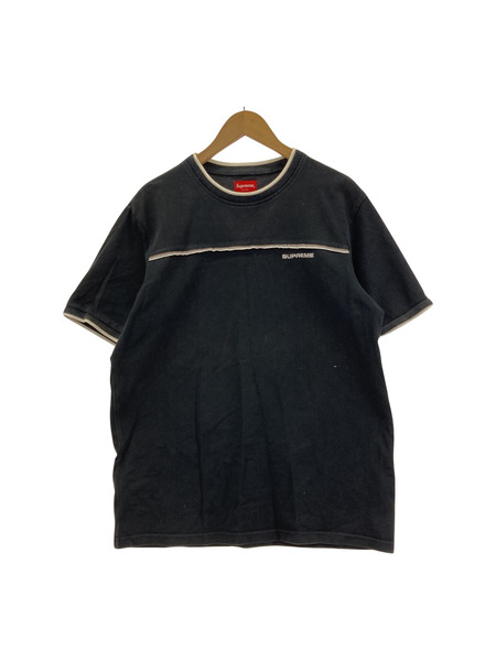 Supreme 18ss Contrast Yoke Pique Top TEE (M)