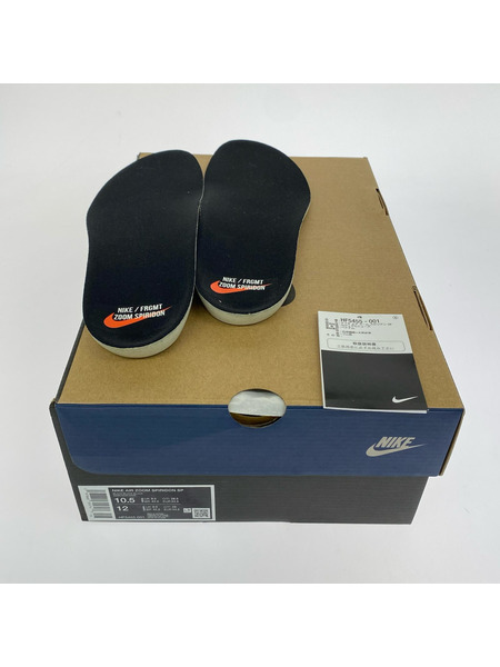NIKE×fragment design Air Zoom Spiridon SP BLACK (28.5)