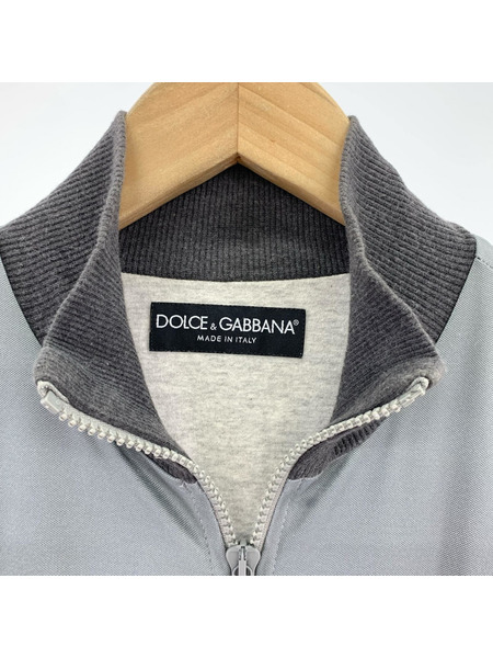 DOLCE＆GABBANA ジャケット レイヤード トラックジャケット 灰 (46)