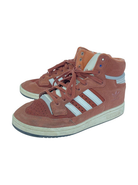 adidas Centennial 85 Hi ハイカットスニーカー 茶白 26.5cm