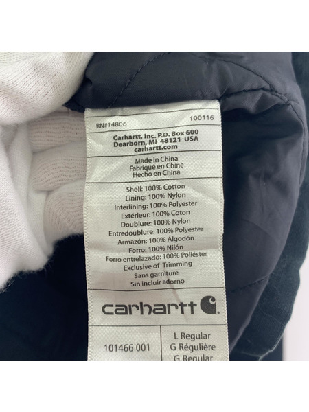 Carhartt 長袖シャツ shirt jacket black (L)