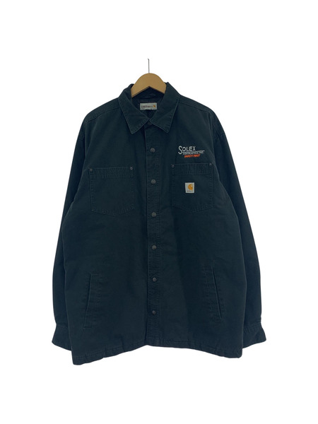 Carhartt 長袖シャツ shirt jacket black (L)