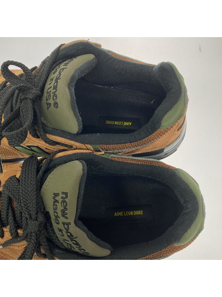 NEW BALANCE スニーカー 993 Aime Leon dore Brown[値下]
