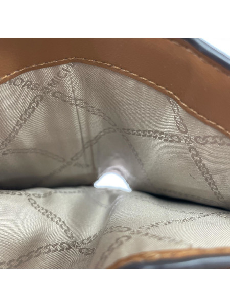 MICHAEL KORS コンパクトウォレット 二ツ折リ財布 茶