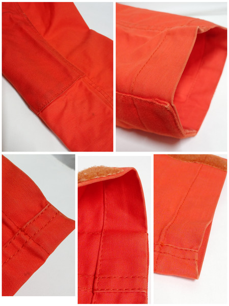 LOUIS VUITTON/コットン/マウンテンパーカー/52 ナイロン ジャケット オレンジ